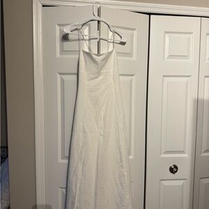 Princess Polly Strapless White Dress
